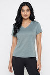 Zelocity Quick Dry Yoga & Training Relaxed Top - Mint Green — thumbnail 3